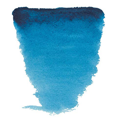 Van Gogh Watercolor Paint, Half Pan, Turquoise Blue 522