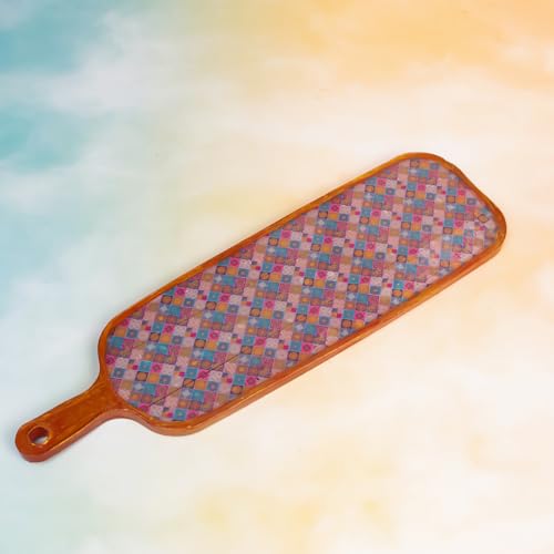 Cheese Board Epoxy Resin Mold with Handles 13 inch Paddle - color: Rectangular Cheese Boards (Set of 2)