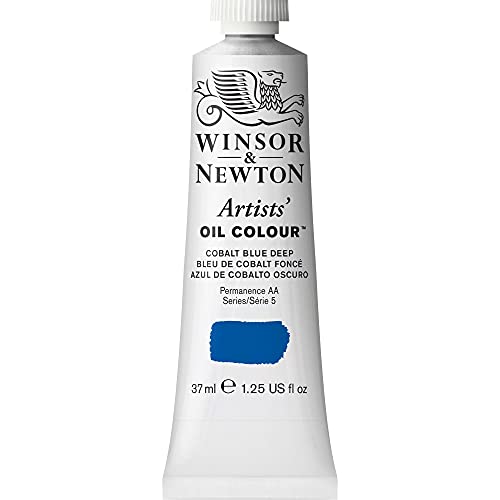 Winsor & Newton Artists' Oil Color, 37ml (1.25 oz) Tube, Cobalt Blue Deep - color: Cobalt Blue Deep, style: 1.25-oz Tube