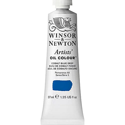 Winsor & Newton Artists' Oil Color, 37ml (1.25 oz) Tube, Cobalt Blue Deep - color: Cobalt Blue Deep, style: 1.25-oz Tube