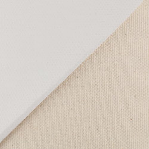 Paramount Universal Primed Cotton Canvas Roll – 11oz, 60" x 30 Yards – Professional-Grade, Medium Tooth, Acid-Free Canvas for Oil & Acrylic Painting