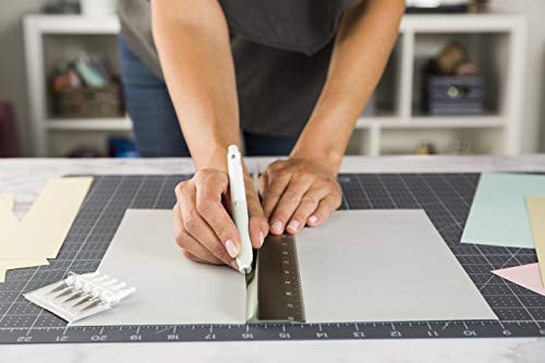 Cricut TrueControl Knife Kit - Precision Craft Knife for Art, Scrapbooking & DIY Projects - 5 Spare Blades - Mint - color: Mint, style: Craft Knife