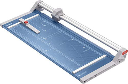 Dahle 554 Professional Rotary Trimmer, 28" Cut Length, 20 Sheet Capacity, Self-Sharpening, Dual Guide Bar, Automatic Clamp, German Engineered Paper Cutter - size: 28" Cut Length