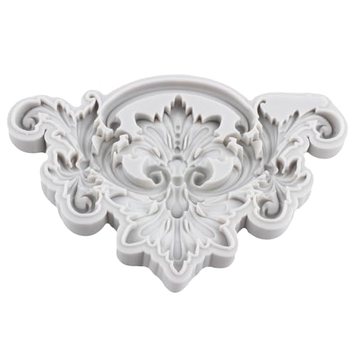 Baroque Style Curlicue Silicone Molds Scroll Lace Polymer Clay Mold | DIY Craft Epoxy Resin Casting Polymer Clay Tools Crafts Air Dry Jewelry Making - color: Style N