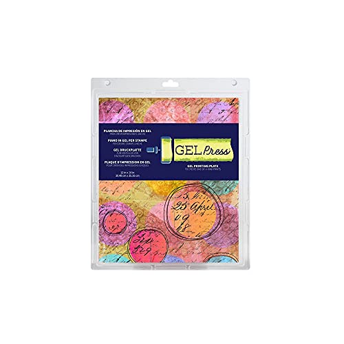 Gel Press Monoprinting Gelli Plate - (Size: 12" X 14") - 10804 | Large Gel Printing Plate for Arts & Crafts - size: 12"x14"