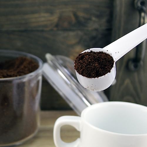 Coffee Scoops/Tablespoon Plastic Measuring Spoons (10-Pack); Ideal for Kitchen & Pantry Storage