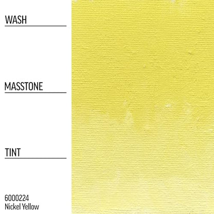 Williamsburg Artist Oil Colors, Nickel Yellow, 37 ml Tube - color: Nickel Yellow, size: 1.25 Fl Oz (Pack of 1)