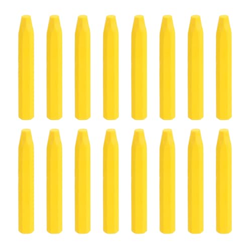 MECCANIXITY 16PCS Oil Pastels Set, Soft Oil Colored Drawing Pastels Chalk Vibrant Color for Artists Art Supplies for Beginners Teachers, Yellow - color: Yellow