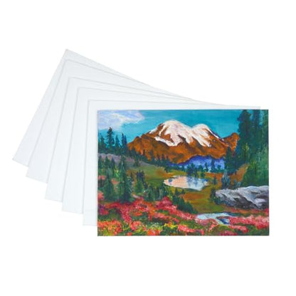 Colorations 9" X 12" Canvas Panels - Set of 6 - size: 9" x 12"