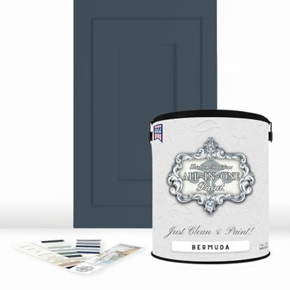 ALL-IN-ONE Paint by Heirloom Traditions, Bermuda, Gallon - color: Bermuda, size: 128 Fl Oz (Pack of 1)