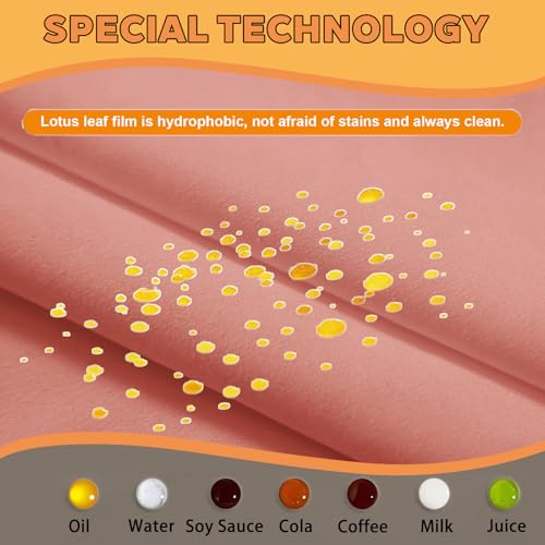 TWINPRET Rectangle Tablecloth 60 x 102 Inch, Pink Waterproof Washable Polyester Table Cloth - Stain & Oil Resistant Rectangular Table Cover for Banquet & Party (Fits 6 Foot Tables) [2 Pack] - color: Pink, size: 2 Pack 60*102 In
