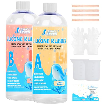 Silicone Mold Making Kit,64OZ Platinum - size: 64 oz