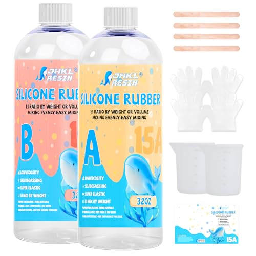 Silicone Mold Making Kit,64OZ Platinum - size: 64 oz