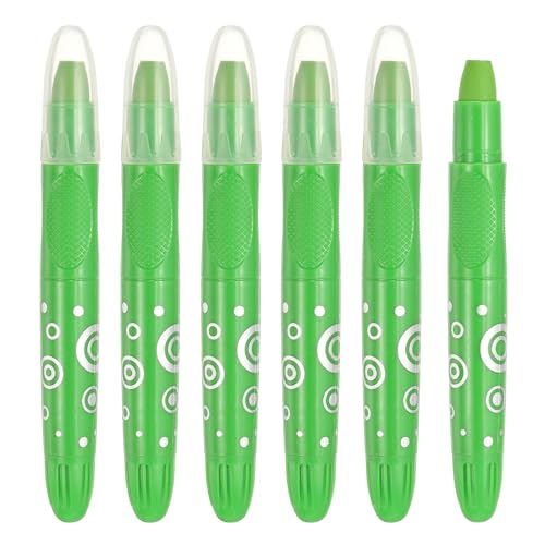 PATIKIL Watercolor Gel Crayon, 6Pcs Washable Twist Crayons for Coloring, Drawing, Painting, Grass Green (5.2x0.59) - color: Grass Green