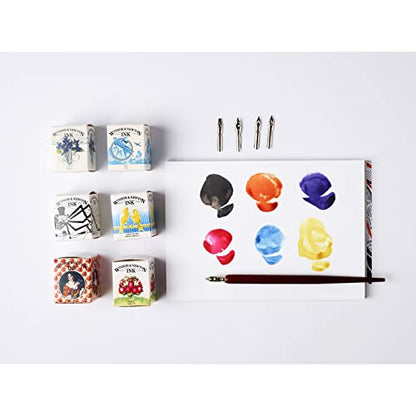 Winsor & Newton Drawing Ink Set, Set of 8, Henry Collection - style: Henry Collection Pack