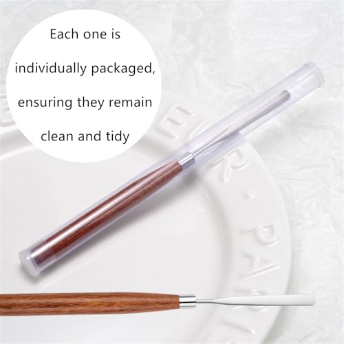 2 PCS Palette Knife Professional Paint Spatula | Pallet Knife, Stainless Steel, Wood Handle, For Oil, Canvas, Acrylic Painting, Color Mixing
