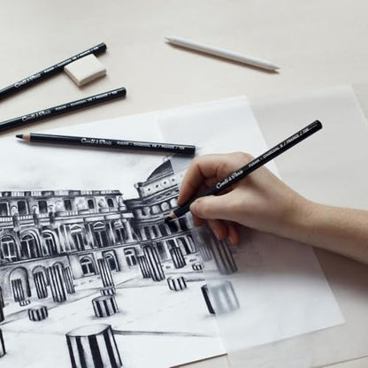 Conté à Paris 6 Count Drawing Pencils Set - style: 6 Count Drawing Pencils Set