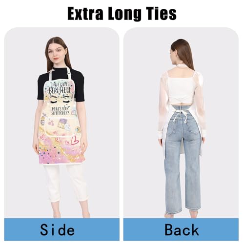 JXGZSO Esthetician Apron - Estheticians & Cosmetologist Apron Gifts for Makeup Artists & Beauticians - color: Esthetician Super Apron