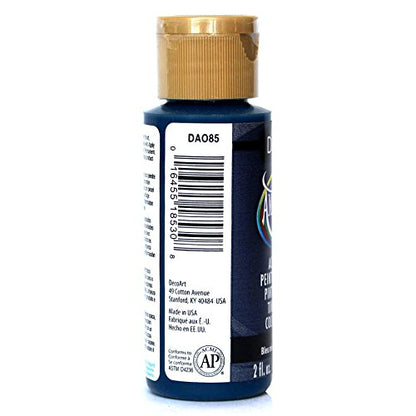 DecoArt Americana Acrylic Paint, 2-Ounce, Midnight Blue - color: Midnight Blue, size: 2 Fl Oz (Pack of 1)