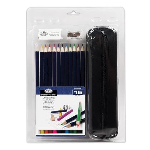 Omnia Royal Brush RART-2203 Clamshell Art Sets-Drawing Pencil with Case - color: Multicolor