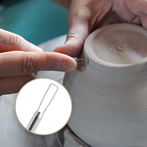 suiwotin 6pcs Double-Sided Clay Sculpting Tools, Ribbon Clay Tools - size: 6pcs-Loop