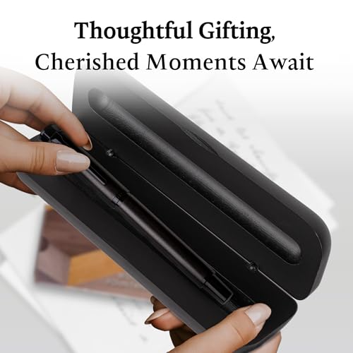 Ellington Pens Luxury Wood Fountain Pen Set – Fine Nib - Includes 6 Ink Cartridges, Wooden Pen Gift Box, Ink Converter - Wood Pen For Writing, Calligraphy, Journaling, Drawing (Ebon Elegance) - color: Ebon Elegance, style: Fine