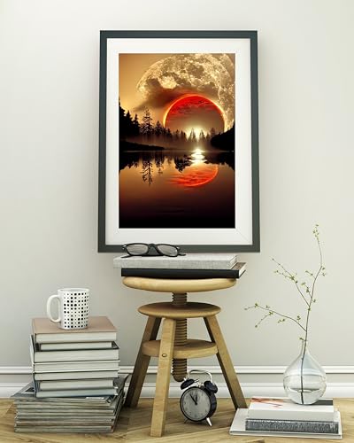 12 Pack Sunset Diamond Art Kits for Adults,5D Diamond Painting Sets - color: KM469-KM480-1