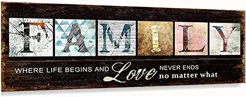 YALKIN Full Square Diamond Painting Kits for Adults Beginners (31.5x11.8inches) Family Diamond Art Full Drill Pictures, Wall Decor, Stress and Anxiety Relief - color: Black