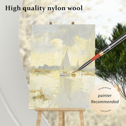 3PCS Travel Watercolor Brush Set with Detachable Portable Design