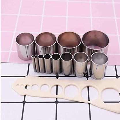 Yayatty Polymer Clay Tools, Acrylic Clay Roller, Acrylic Sheet, Rotary Cutting Mat, Round Polymer Clay Cutters with Clay Slicer Blade for Pottery and Sculpture, 22 PCS - color: 22 PCS