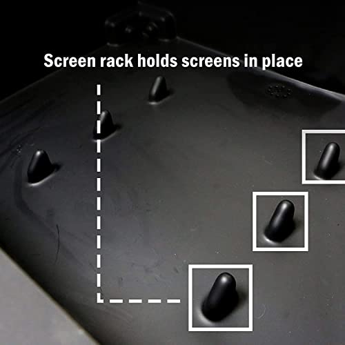 Ecotex® LED Light Attachment for Screen Printing Washout Booth | Ultra Bright, Easy Attach LED Fixture - 24 By 24 In, 115V/0.3 Amps, Reveals Leftover Emulsion And Ink - size: Washout Booth LED Light Only