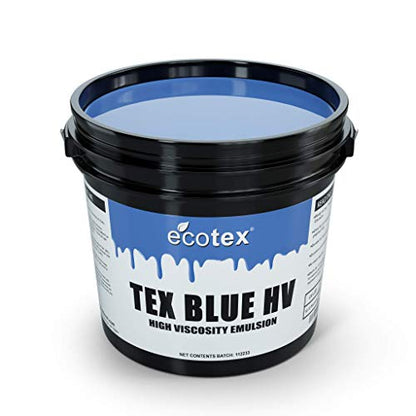 Ecotex® Tex-Red HV Pre-Sensitized Screen Printing Emulsion, High Viscosity | Premixed And Pre-Sensitized High Viscosity Photo Emulsion - No Diazo Needed, Compatible With Plastisol And UV Ink - Pt - size: Pint - 16 oz.