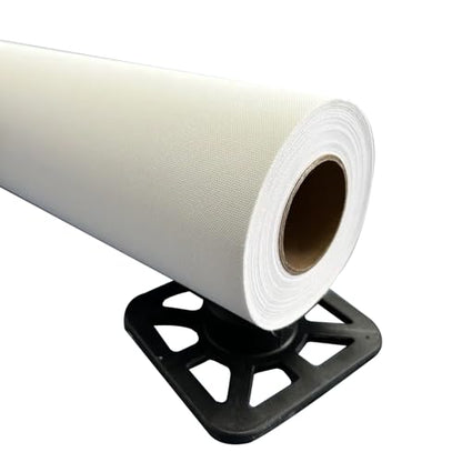 Polyester Inkjet Canvas 13"x40ft. Roll (10oz) Matte Finish for Inkjet Water-based Dye and Pigment Ink Jet Printers - size: 13"x40'