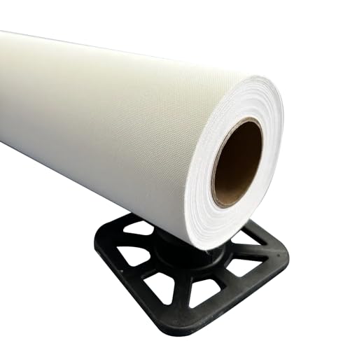 Polyester Inkjet Canvas 60"x40ft. Roll (10oz) Matte Finish for Inkjet Water-based Dye and Pigment Ink Jet Printers - size: 60"x40'
