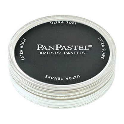 PanPastel Artist Pastels by GOLDEN, Black, 2.44” / 62mm Pan Diameter, Professional Artist Pastels, Unique Pan Format (cake-like) - color: Black, size: 1 Count (Pack of 1)