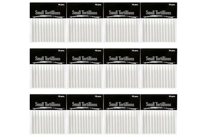 Creative Mark Blending Tortillions - Soft Paper Felts, Traditional Blenders Easily Sharpened or Sanded - [Set of 144 - Small] - size: Small - 144 Pack