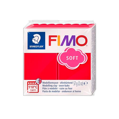 Staedtler FIMO Soft Polymer Clay - -Oven Bake Clay for Jewelry, Sculpting, Crafting, Indian Red 8020-24 - color: indian red, size: 57 g (Pack of 1)