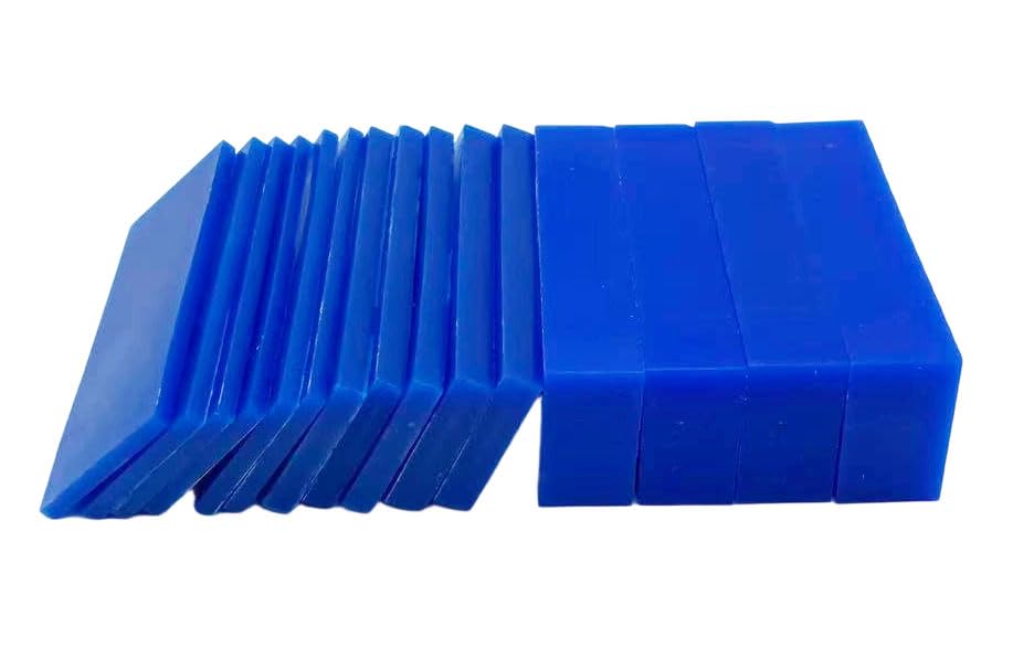 One Pound Blue Wax Block Slice Sheet for Jewelry Carving Ring Making Modeling Tool Casting (Wax Slice) - color: Wax Slice