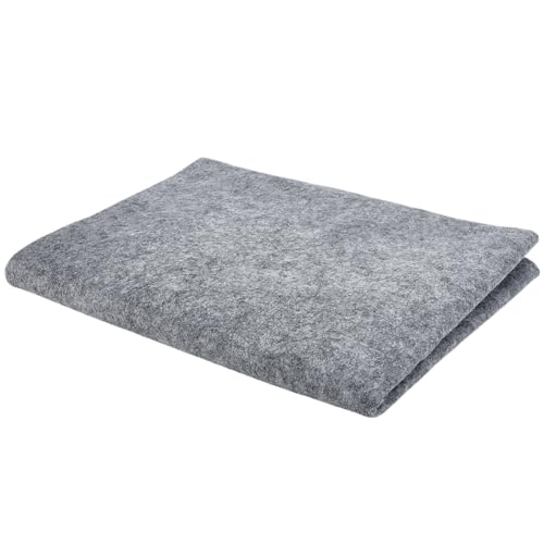 PH PandaHall 48 x 32 Inch Chinese Calligraphy Drawing Felt Mat Water Drawing Cloth, Gray Writing Felt Mat Reusable Water Paper Felt Desk Pad for Calligraphy Practicing Painting Beginners