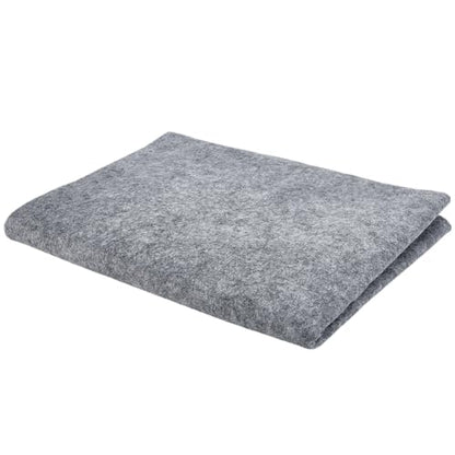 PH PandaHall 48 x 32 Inch Chinese Calligraphy Drawing Felt Mat Water Drawing Cloth, Gray Writing Felt Mat Reusable Water Paper Felt Desk Pad for Calligraphy Practicing Painting Beginners