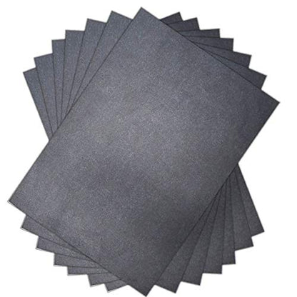 100 Sheets Carbon Transfer Paper Tracing Carbon Paper for DIY Wood Working Paper Canvas and Other Art Craft Surfaces Graphite Transfer Paper & 5 Pieces Ball Embossing Stylus Black (8.3 x 11.7 Inches)