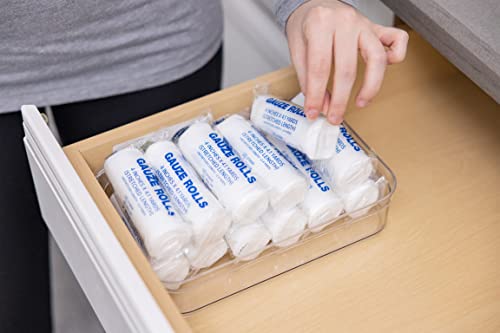 Gauze Rolls Pack of 24 – Premium Quality Lint and Latex-Free 4 inches x 4.1 Yards Conforming Stretch Bandages Designed for Effective Wound Care & Comfort - Ideal for use as a Mummy wrap - size: 4 Inch - 24 Rolls