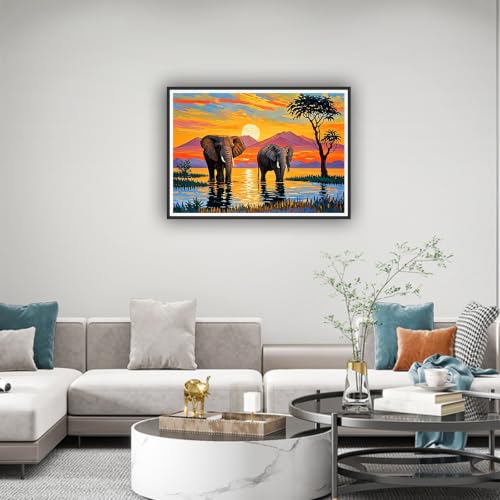 hill froeistung Landscape Scenery Diamond Art Painting Kits for Adults - color: HF-A072
