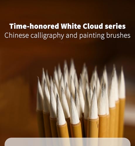 Chinese Calligraphy Brush Set for Writing, Drawing, Ink Brushes, Japanese Kanji Sumi Brush Pen (JianSeries 3pcs)