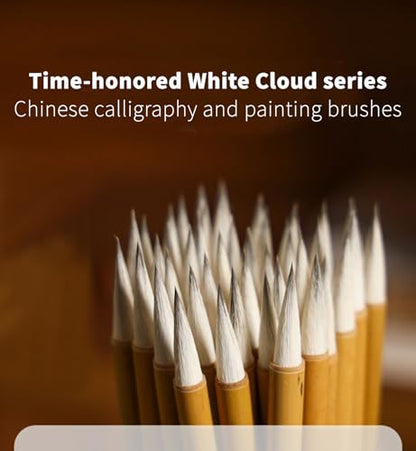 Chinese Calligraphy Brush Set for Writing, Drawing, Ink Brushes, Japanese Kanji Sumi Brush Pen (JianSeries 3pcs)