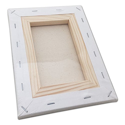 Stretched Canvas 6" X 8" Pack of 6 - size: 6"x8"x6 (standard)