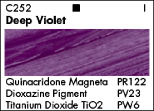Grumbacher 90-ml Metal Tube Academy Acrylic Paint, Gloss, Deep Violet - color: Deep Violet, size: 3 Fl Oz (Pack of 1)