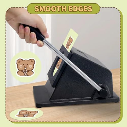 2.28" 58mm Button Paper Cutter, 2.75”/70mm Diameter Circle Cutter Circle Punch, Round Paper Cutter, 70mm Die Cut Machine for Making 2.28" 58mm Buttons DIY Badge Making（2.75”/70mmCutting Diameter ）