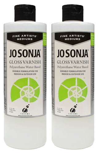 Polyurethane Gloss Varnish 16oz Bottle - Two Pack - size: 16oz - 2 Pack