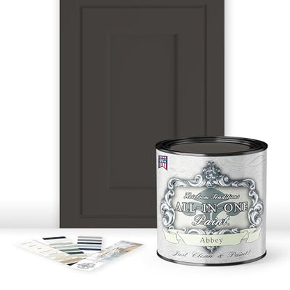 ALL-IN-ONE Paint by Heirloom Traditions, Abbey, Quart - color: Abbey, size: 32 Fl Oz (Pack of 1)